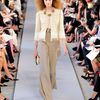 Oscar De La Renta Spring 2012 Gray Pants in Gray - Lyst