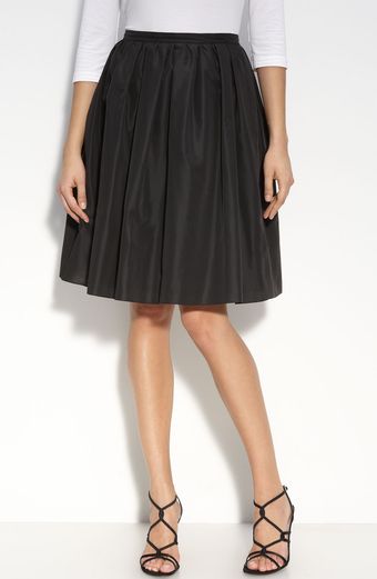 St. John Evening Taffeta Skirt - Lyst