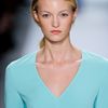 Tibi Spring 2012 Blue VNeck Dress in Blue - Lyst