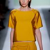 Tibi Spring 2012 Gold Tee in Gold - Lyst