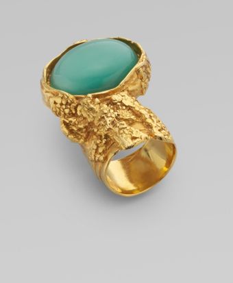Yves Saint Laurent Arty Ovale Ring - Lyst