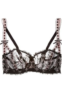 Agent Provocateur Evalyn Embroidered Lace Balconette Bra - Lyst