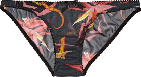 Agent Provocateur Orchid Stretchsilk Briefs in Black - Lyst