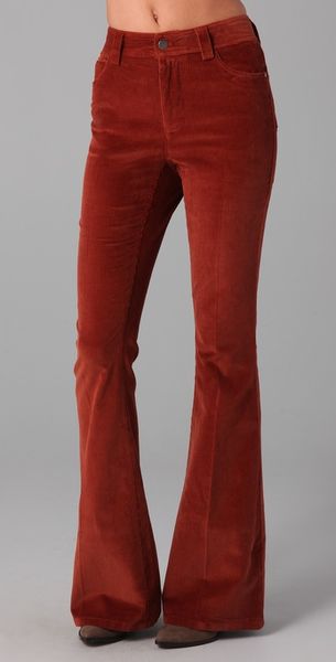 corduroy orange pants