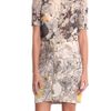Cacharel Wool & Silk Poppyprint Skirt in Beige - Lyst