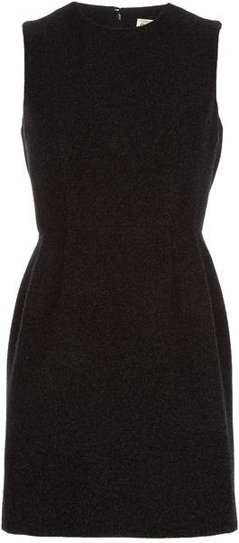 Comme Des Garçons Wool Dress - Lyst