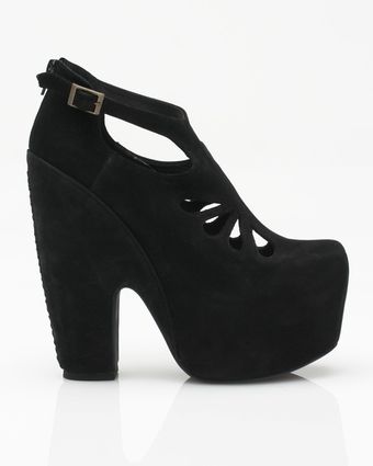 Jeffrey Campbell Nubuck Cuffed - Lyst