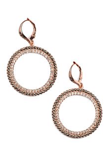 Judith Jack Frontal Hoop Earrings - Lyst