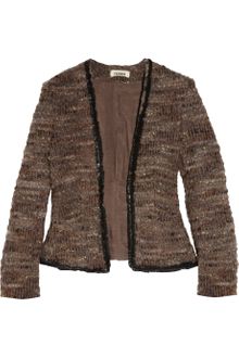 L'Agence Bouclé Wool-blend Jacket - Lyst