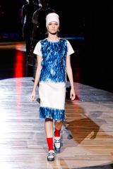 Marc Jacobs Spring 2012 Blue Sequin Detail Dress