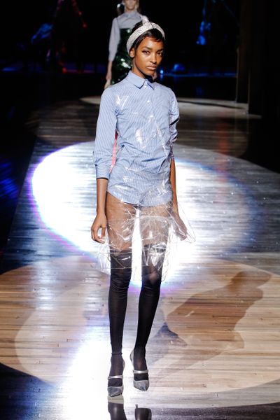 Marc Jacobs Spring 2012 Blue Button Down Shirt in Blue - Lyst