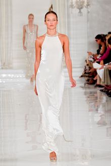 Ralph Lauren Spring 2012 Eveneing Maxi Dress - Lyst