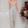 Ralph Lauren Spring 2012 Embellished Long Evening Dress in Silver - Lyst