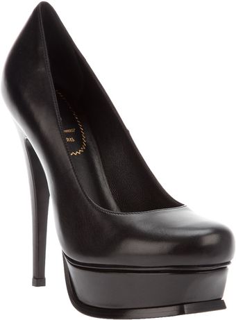 Yves Saint Laurent Platform Stiletto - Lyst