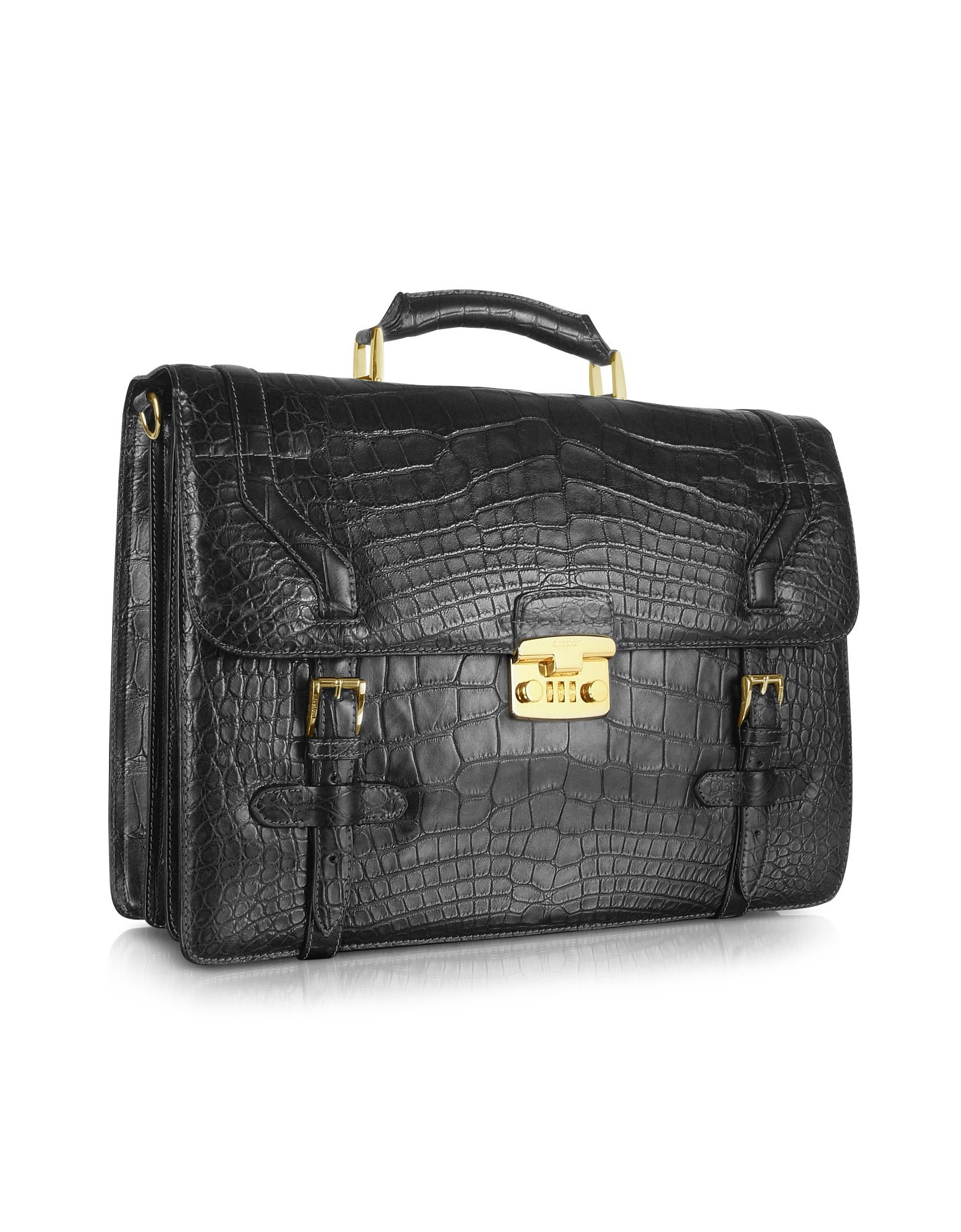 gusset briefcase