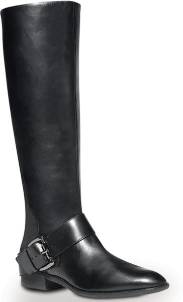 black womens tall boots