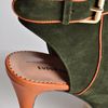 Eudon Choi Khaki Amp Orange Military Shoe Boots By in Green (khaki) - Lyst
