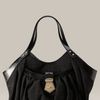 Fendi Chef Zucca  Small Tote in Black (black/ light gold) - Lyst