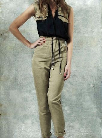 Goodone Linen And Jersey Jumpsuit By - Lyst
