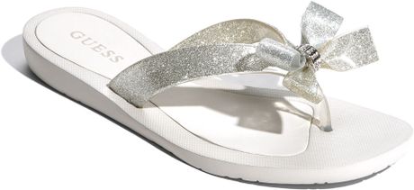 guess tutu 9 flip flop