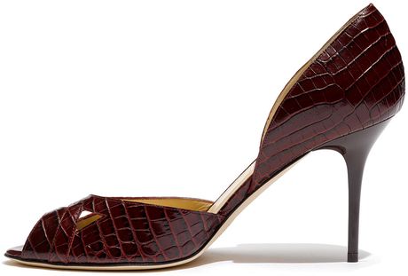 jimmy choo croc pumps