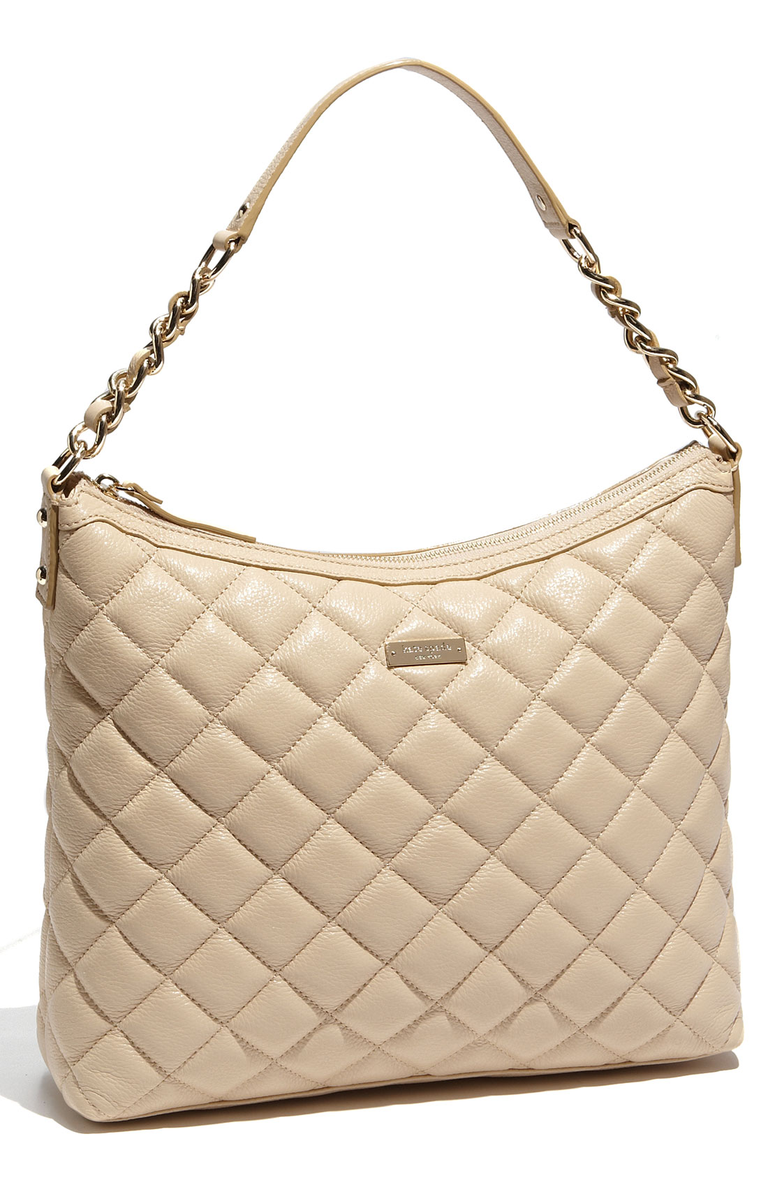 Kate Spade Gold Coast Medium Serena Shoulder Bag in Beige (cashew) Lyst