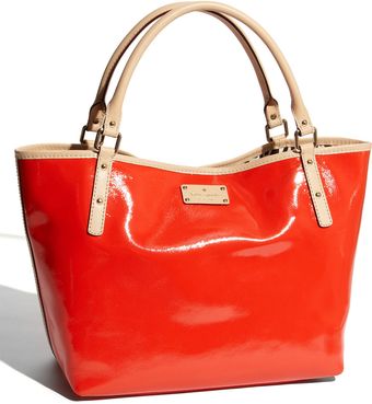  Flicker - Sophie Crinkled Patent Shoulder Bag 