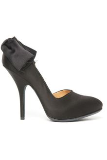 Lanvin Satin Bow-detail Pump - Lyst