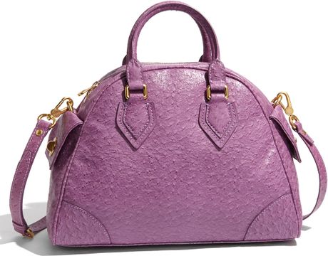 Marc By Marc Jacobs Ozzie  Baby Aidan Faux Leather Tote in Purple (bright plum) - Lyst