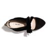 Miu Miu Knot Front Suede Pump in Black (nero) - Lyst