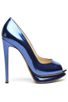 Nicholas Kirkwood Peep-toe Platform Pump - Lyst