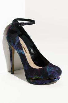Nicholas Kirkwood For Erdem Printed Crepe Platform Pump - Lyst