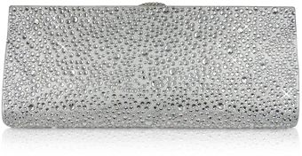 Rodo Silver Evening Clutch - Lyst