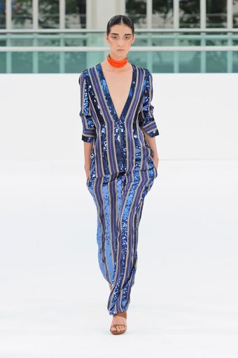 Sass And Bide Spring 2012 Striped Sequin Pyjama Pants - Lyst