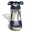 Seychelles Arden Espadrille Wedge Navy in Blue (navy) - Lyst