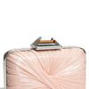 Sondra Roberts Pleated Box Clutch in Pink (light pink) - Lyst