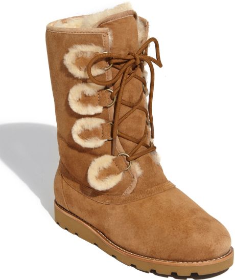 ugg rommy lace up boots