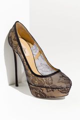 Valentino Bridal Platform Pump