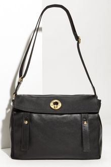Yves Saint Laurent Leather Messenger Bag - Lyst