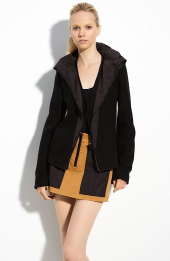  Funnel Neck Track Blazer 