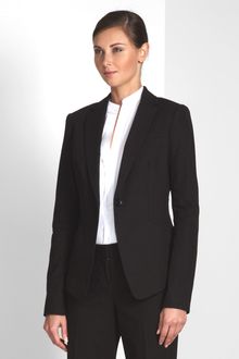 BCBGMAXAZRIA Adoree Ruffle-back Blazer - Lyst