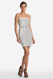 BCBGMAXAZRIA Marcelle Striped Sequin Dress - Lyst