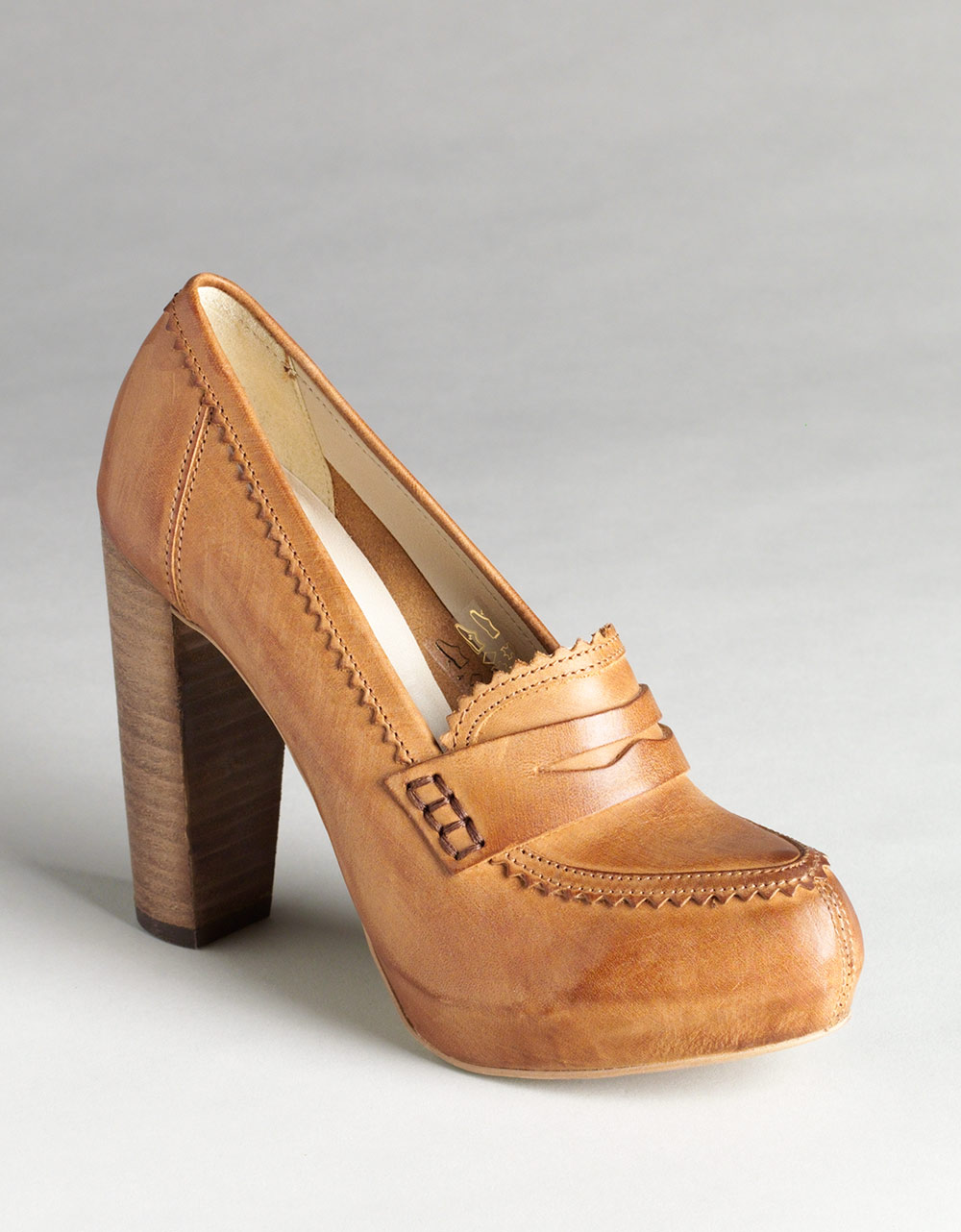 Boutique 9 Night Loafer Platform Pumps in Brown (cognac leather) Lyst
