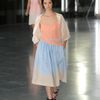 Jonathan Saunders Spring 2012 Blue Print MidLength Skirt in Blue - Lyst