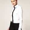 Asos Collection Asos Shirt with Contrast Placket in White - Lyst
