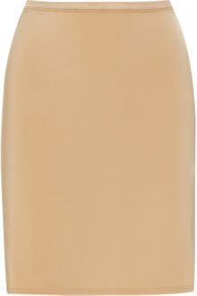 Calvin Klein Naked Glamour Stretch-satin Half Slip - Lyst