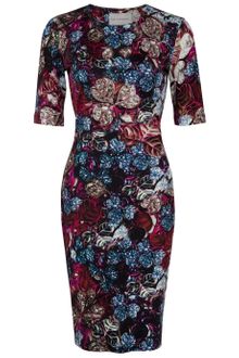 Mary Katrantzou Wild Rose Jersey Dress - Lyst