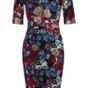 Mary Katrantzou Wild Rose Jersey Dress in Pink (rose) - Lyst