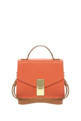 ASOS Collection Asos Contrast Handle Flat Lock Across Body