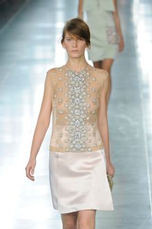 Christopher Kane Spring 2012 Beaded Sheer Top - Lyst